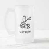 Ingenieur-Bot-Got Mattglas Bierglas (Links)