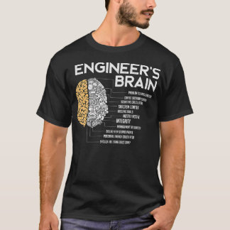 Ingenieur Brain Funny Engineering T-Shirt