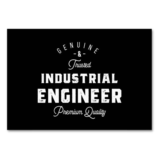Ingenieur, cool, Ingenieur, Ingenieur, Tischnummer (Vorderseite)
