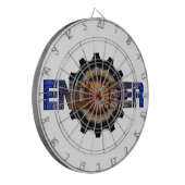 Ingenieur Dartscheibe (Vorderseite Links)