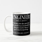 Ingenieur Definition Funny Engineering Kaffeetasse (Links)