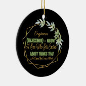 Ingenieur Definition Funny Humor Keramik Ornament (Rechts)