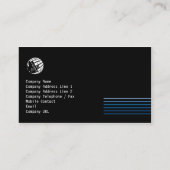 Ingenieur der technischen Fähigkeiten Blue Beams B Visitenkarte (Rückseite)