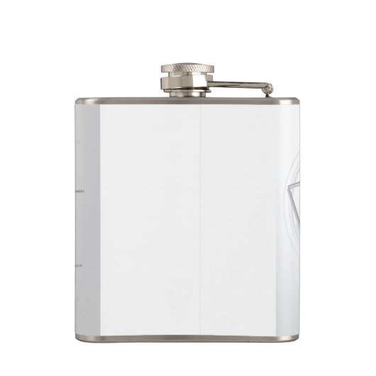 Ingenieur-Desktop-Flasche Flachmann (Rückseite)