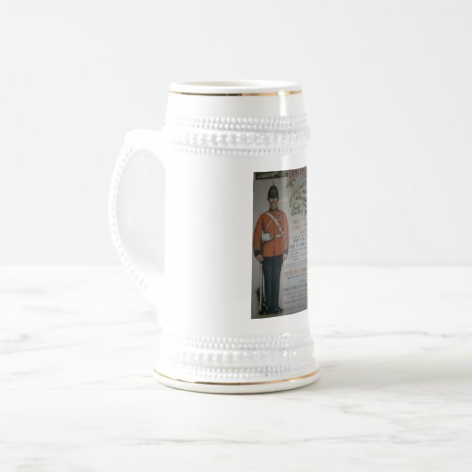 Ingenieur-Einstellungsplakat 1890 Englands Bierglas (Vorderseite Links)