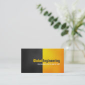 Ingenieur Engineering Architect Contractor Builder Visitenkarte (Stehend Vorderseite)