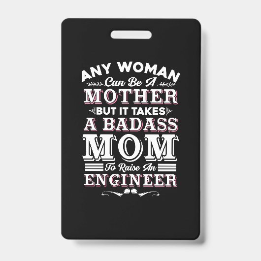 Ingenieur erschafft eine Mama, einen Ingenieur auf Ausweis (Vorderseite)