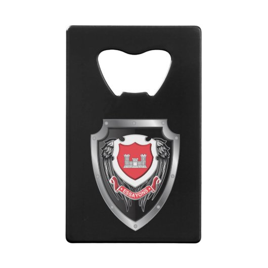 Ingenieur Essayons Geldbeutel Flaschenöffner (Vorderseite)