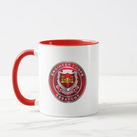 Ingenieur Essayons Tasse (Links)