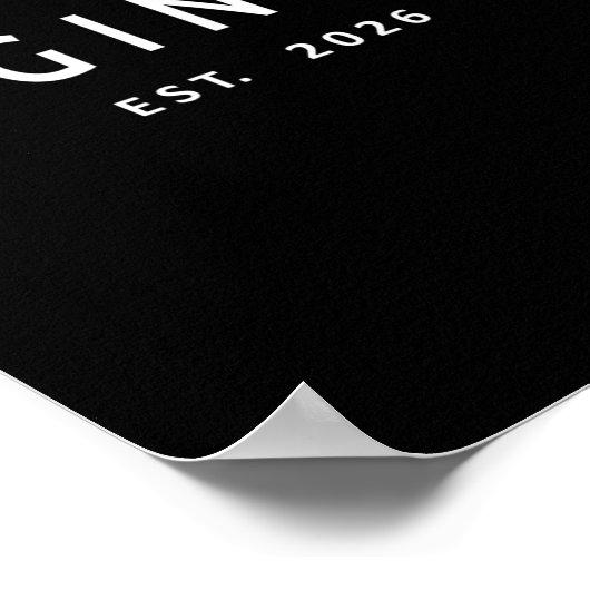 Ingenieur Est. Engineering-Abschluss 2026 Poster (Ecke)