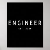 Ingenieur Est. Engineering-Abschluss 2026 Poster (Vorne)