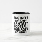 Ingenieur Fantasy Football Manager Tasse (Zentrum)