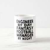 Ingenieur Fantasy Football Manager Tasse (Mittel)