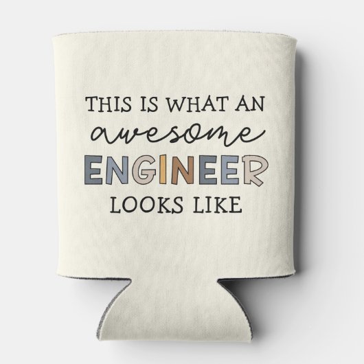 Ingenieur Funny Phantastisch Engineer | Engineerin Dosenkühler (Rückseite)