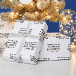 Ingenieur Funny Phantastisch Engineer | Engineerin Geschenkpapier