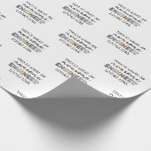 Ingenieur Funny Phantastisch Engineer | Engineerin Geschenkpapier (Ecke)