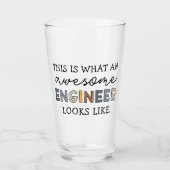 Ingenieur Funny Phantastisch Engineer | Engineerin Glas (Vorderseite)