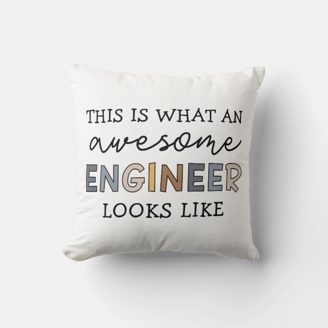 Ingenieur Funny Phantastisch Engineer | Engineerin Kissen (Vorderseite)