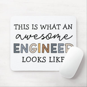 Ingenieur Funny Phantastisch Engineer   Engineerin Mousepad