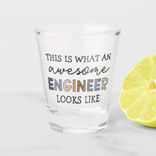 Ingenieur Funny Phantastisch Engineer Engineerin Schnapsglas