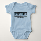 Ingenieur für Ausbildung Baby Strampler (Vorderseite)