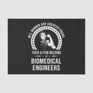 Ingenieur für Biomedizin für Frauen Seidenpapier