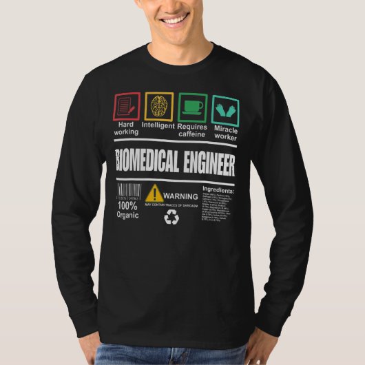 Ingenieur für Biomedizin  T-Shirt (Vorderseite)
