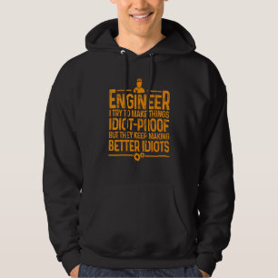 Ingenieur für Coole Maschinenbautechnik, Frauen Hoodie