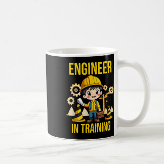 Ingenieur für die Ausbildung des Ingenieurbüros Kaffeetasse