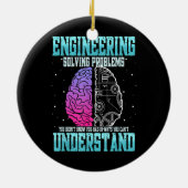 Ingenieur für die Lösung von Problemen Keramik Ornament (Hinten)