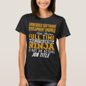 Ingenieur für Embedded-Software-Entwicklung T-Shirt (Vorderseite)