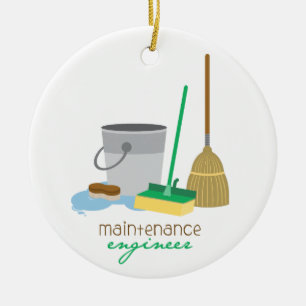 Ingenieur für Instandhaltung Keramik Ornament