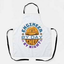 Ingenieur für Koch durch Nachttechnik Schürze