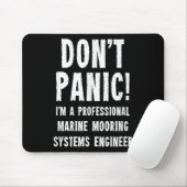 Ingenieur für maritime Verankerungssysteme Mousepad (Mit Mouse)