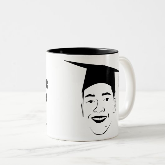 Ingenieur für Miete Zweifarbige Tasse (VorderseiteRechts)