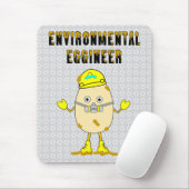 Ingenieur für Umwelttechnik Mousepad (Mit Mouse)