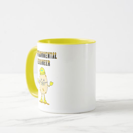 Ingenieur für Umwelttechnik Tasse (Vorderseite Links)