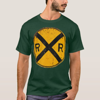 Ingenieur für Vintage Bahnübergangsfahrer T-Shirt