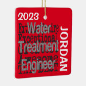 Ingenieur für Wasseraufbereitung Extraordinaire CU Keramikornament (Rechts)