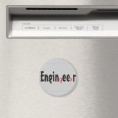 Ingenieur "Geek" lustige Geschenke Magnet (In Situ (Geschirrspüler))