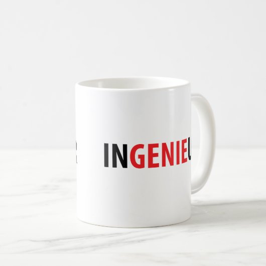 Ingenieur Geistikone Kaffeetasse (VorderseiteRechts)