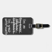 Ingenieur-Gepäckanhänger Gepäckanhänger (Vorderseite horizontal)