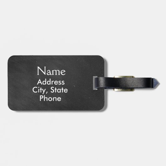 Ingenieur-Gepäckanhänger Gepäckanhänger (Rückseite horizontal)