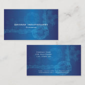 Ingenieur-Geschäft Visitenkarte (Vorne/Hinten)