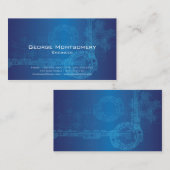 Ingenieur-Geschäft Visitenkarte (Vorne/Hinten)