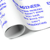 Ingenieur Geschenkpapier (Rolleneckpunkt)