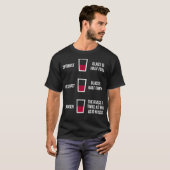 Ingenieur Glass Halbwerter Ingenieurwitz T-Shirt (Vorne ganz)