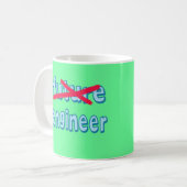 Ingenieur-graduierte Produkte Kaffeetasse (Vorderseite Links)