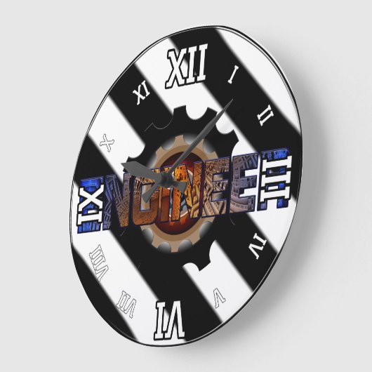 Ingenieur Große Wanduhr (Winkel)