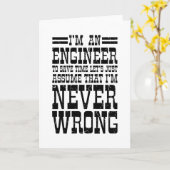 Ingenieur hat nie einen Fehler beim Abschluss von Karte (Gelbe Blume)